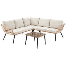 Gartenbank DKD Home Decor 128 x 75 x 72 cm Metall Synthetischer Rattan von DKD Home Decor, Sofas - Ref: S3042477, Preis: 525,...