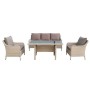 Table Set with 3 Armchairs DKD Home Decor 175 x 73 x 81 cm by DKD Home Decor, Garden Furniture Sets - Ref: S3042482, Price: 1...