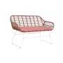 Tisch mit 3 Sesseln DKD Home Decor 124 x 74 x 84 cm Metall Synthetischer Rattan von DKD Home Decor, Sofas - Ref: S3042487, Pr...