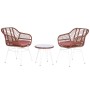 Ensemble Table + 2 Chaises DKD Home Decor 56 x 57,5 x 82 cm | Tienda24 - Global Online Shop Tienda24.eu