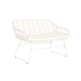 Divano e Tavolo DKD Home Decor Metallo rattan sintetico 124 x 74 x 84 cm di DKD Home Decor, Divani - Rif: S3042495, Prezzo: 3...