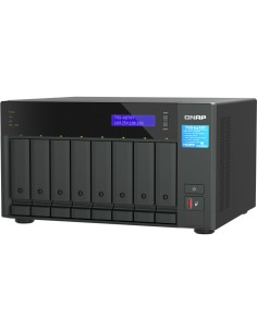 Almacenamiento en Red NAS Qnap TS-1232PXU-RP-4G Negro | Tienda24 Tienda24.eu