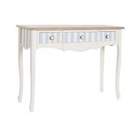 Console DKD Home Decor Ceramic White Sky blue (110 x 40 x 79 cm) by DKD Home Decor, Tables - Ref: S3042521, Price: 197,34 €, ...