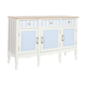 Credenza DKD Home Decor Bianco Blu cielo (140 x 45 x 90 cm) di DKD Home Decor, Credenze e buffet - Rif: S3042523, Prezzo: 645...