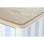 Aparador DKD Home Decor Branco Azul celeste (140 x 45 x 90 cm) de DKD Home Decor, Armários e aparadores - Ref: S3042523, Preç...