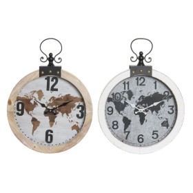 Wanduhr Versa Pharmautique Holz (4 x 30 x 30 cm) | Tienda24 - Global Online Shop Tienda24.eu