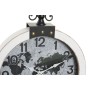 Reloj de Pared DKD Home Decor 40 x 4 x 54 cm Cristal Hierro Madera MDF Mapamundi (2 Unidades) | Tienda24 - Global Online Shop Tienda24.eu