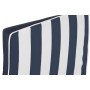 Cushion for lounger DKD Home Decor Hammock White Navy Blue 190 x 60 x 5 cm by DKD Home Decor, Sunloungers - Ref: S3042600, Pr...