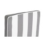 Cuscino per sedie DKD Home Decor Grigio Bianco (42 x 4 x 115 cm) di DKD Home Decor, Cuscini per sedie da giardino - Rif: S304...