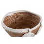 Centerpiece DKD Home Decor 30 x 30 x 14 cm Natural White Boho | Tienda24 - Global Online Shop Tienda24.eu