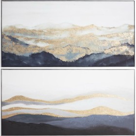 Painting DKD Home Decor 120 x 3,2 x 60 Oriental Moutain (2 Units) by DKD Home Decor, Prints on Canvas - Ref: S3042856, Price:...