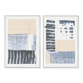 Cadre DKD Home Decor 60 x 3,2 x 90 cm Abstrait Urbaine (2 Unités) de DKD Home Decor, Impressions sur toile - Réf : S3042861, ...