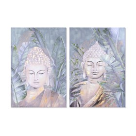 Painting DKD Home Decor 80 x 2,8 x 120 cm 80 x 3 x 120 cm Oriental (2 Units) by DKD Home Decor, Prints on Canvas - Ref: S3042...