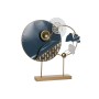 Decorative Figure DKD Home Decor 58 x 9 x 60 cm Abstract Blue Golden White Modern by DKD Home Decor, Ornaments - Ref: S304298...