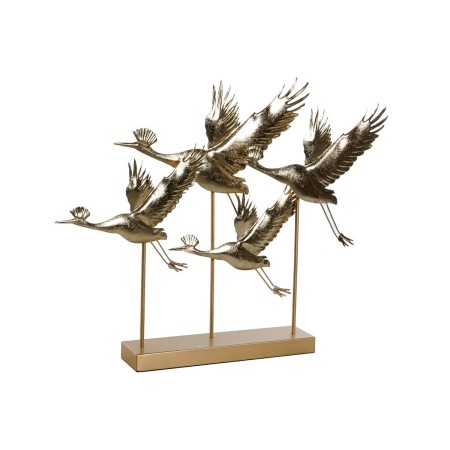 Figurine Décorative DKD Home Decor 64 x 9 x 51 cm Doré Oiseau | Tienda24 - Global Online Shop Tienda24.eu