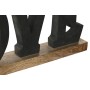 Deko-Figur DKD Home Decor Schwarz Braun 40 x 5 x 15 cm (2 Stück) | Tienda24 - Global Online Shop Tienda24.eu