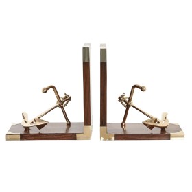 Bookend DKD Home Decor 30 x 10 x 16 cm Anchor Vintage Brass by DKD Home Decor, Bookends - Ref: S3043017, Price: 40,15 €, Disc...