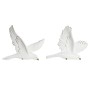 Figura Decorativa DKD Home Decor 28 x 4,5 x 23 cm Branco Romântico (2 Unidades) de DKD Home Decor, Adornos - Ref: S3043086, P...