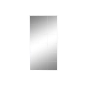 Espejo de pared DKD Home Decor Blanco Cristal Hierro Espejo Ventana 90 x 1 x 180 cm de DKD Home Decor, Espejos de pared - Ref...