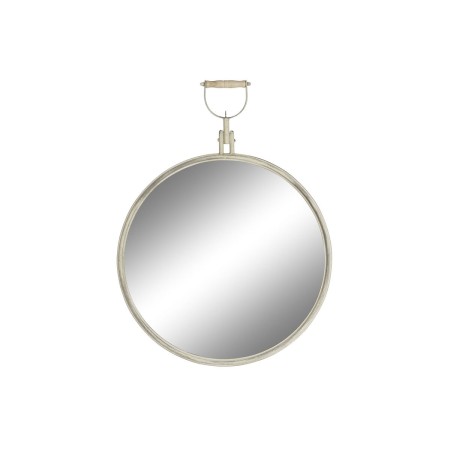 Wall mirror DKD Home Decor 59 x 3 x 78 cm Crystal Metal White Vintage by DKD Home Decor, Wall-Mounted Mirrors - Ref: S3043165...