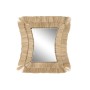 Wall mirror DKD Home Decor 62 x 4 x 70 cm Crystal Bali Jute | Tienda24 - Global Online Shop Tienda24.eu