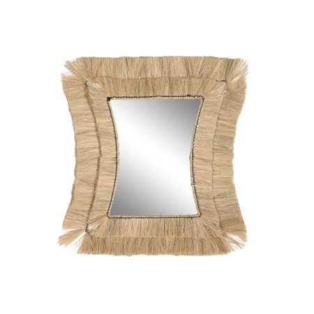 Wall mirror DKD Home Decor 62 x 4 x 70 cm Crystal Bali Jute | Tienda24 - Global Online Shop Tienda24.eu