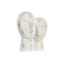 Figura Decorativa DKD Home Decor 23 x 10 x 30 cm Cara Dorado Aluminio Blanco de DKD Home Decor, Adornos - Ref: S3043197, Prec...