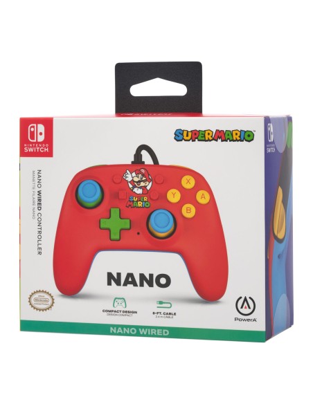 Controller Gaming Powera NANO Multicolore Nintendo Switch da Powera, Accessori - Ref: S55255739, Precio: 21,66 €, Descuento: %