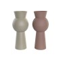 Vaso DKD Home Decor Beige Rosa Ferro 17 x 17 x 40,5 cm (2 Unità) | Tienda24 - Global Online Shop Tienda24.eu