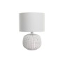 Lampe de bureau DKD Home Decor Blanc Grès 220 V 50 W (38 x 38 x 51 cm) de DKD Home Decor, Lampes de chevet - Réf : S3043615, ...