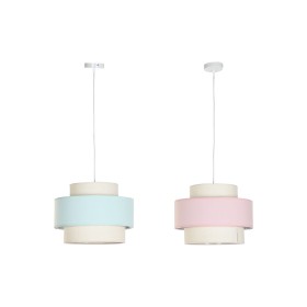 Lampadario DKD Home Decor 40 x 40 x 30 cm Verde Rosa chiaro 50 W (2 Unità) di DKD Home Decor, Plafoniere - Rif: S3043625, Pre...