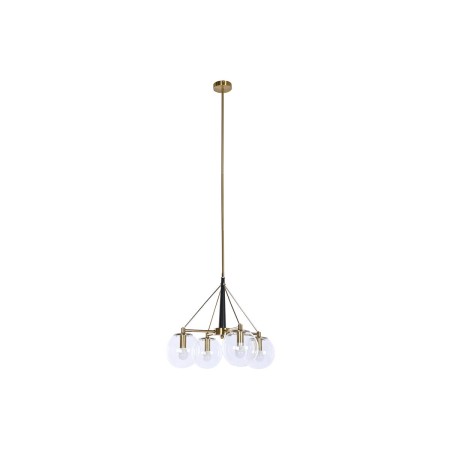 Ceiling Light DKD Home Decor 50 x 50 x 144 cm Crystal Golden Metal 50 W by DKD Home Decor, Ceiling Lights - Ref: S3043653, Pr...