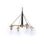 Ceiling Light DKD Home Decor 50 x 50 x 144 cm Crystal Golden Metal 50 W by DKD Home Decor, Ceiling Lights - Ref: S3043653, Pr...