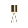 Lâmpada de mesa DKD Home Decor Dourado Metal 25 x 25 x 56 cm 220 V 50 W 25 x 25 x 60 cm de DKD Home Decor, Candeeiros de mesa...