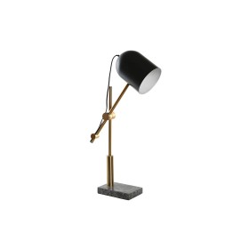 Lampe de bureau DKD Home Decor Noir Gris Doré Métal 60 W 220 V 45 x 45 x 70 cm de DKD Home Decor, Lampes de chevet - Réf : S3...