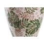 Vaso DKD Home Decor Marrone Bianco Verde Gres Tropicale 18 x 18 x 25 cm Foglia della pianta di DKD Home Decor, Vasi - Rif: S3...