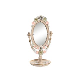 Mirror with Mounting Bracket Crystal Cardboard 16 X 1,8 X 22 CM | Tienda24 - Global Online Shop Tienda24.eu