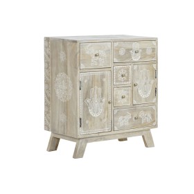 Schubladenschrank DKD Home Decor natürlich Mango-Holz 61 x 33,5 x 68,5 cm von DKD Home Decor, Kommoden & Sideboards - Ref: S3...