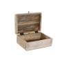 Box-Schmuckkästchen DKD Home Decor 25,5 x 20 x 10,5 cm natürlich Mango-Holz (2 Stück) von DKD Home Decor, Schmuckaufbewahrung...