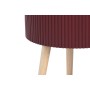 Mesa de apoio DKD Home Decor 38,5 x 38,5 x 49 cm Castanho Grená Madeira MDF | Tienda24 - Global Online Shop Tienda24.eu