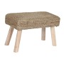 Footrest DKD Home Decor Brown Jute Natural Urban 60 x 30 x 40 cm by DKD Home Decor, Footstools & Ottomans - Ref: S3043957, Pr...