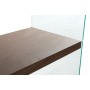 Étagère DKD Home Decor Brun foncé Verre Noyer Bois MDF 80 x 40 x 150 cm (1) de DKD Home Decor, Étagères verticales - Réf : S3...