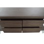 Credenza DKD Home Decor Cristallo Marrone Trasparente Legno di noce 160 x 45 x 80 cm Legno MDF di DKD Home Decor, Credenze e ...