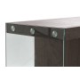 Aparador DKD Home Decor Cristal Marrón Transparente Nogal 160 x 45 x 80 cm Madera MDF | Tienda24 - Global Online Shop Tienda24.eu