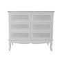 Chest of drawers DKD Home Decor 100 x 40 x 87 cm Wood White Romantic MDF Wood by DKD Home Decor, Chest of Drawers - Ref: S304...