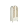 Armoire DKD Home Decor 85 x 56 x 200 cm Naturel Blanc Rotin de DKD Home Decor, Buffets, crédences et vaisseliers - Réf : S304...