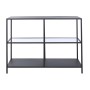 Console DKD Home Decor Black Metal Crystal 100 x 35 x 80 cm | Tienda24 - Global Online Shop Tienda24.eu