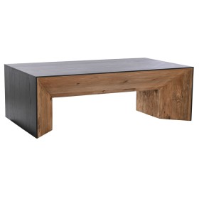 Centre Table Home ESPRIT Black Natural Metal Mango wood 130 x 80 x 32 cm | Tienda24 - Global Online Shop Tienda24.eu