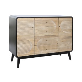 Sideboard DKD Home Decor Black Wood (120 x 40 x 90 cm) by DKD Home Decor, Sideboards - Ref: S3044036, Price: 558,39 €, Discou...