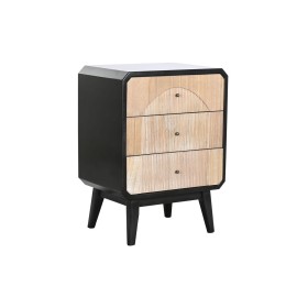 Comodino DKD Home Decor 48 x 35 x 66 cm Naturale Nero Legno di DKD Home Decor, Comodini - Rif: S3044041, Prezzo: 135,63 €, Sc...